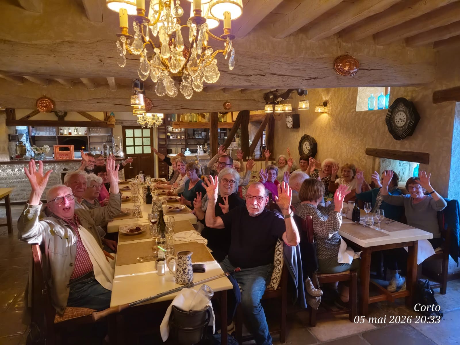 Diner à l'auberge de la Beursaudière de Julien COHEN à Nitry (1)