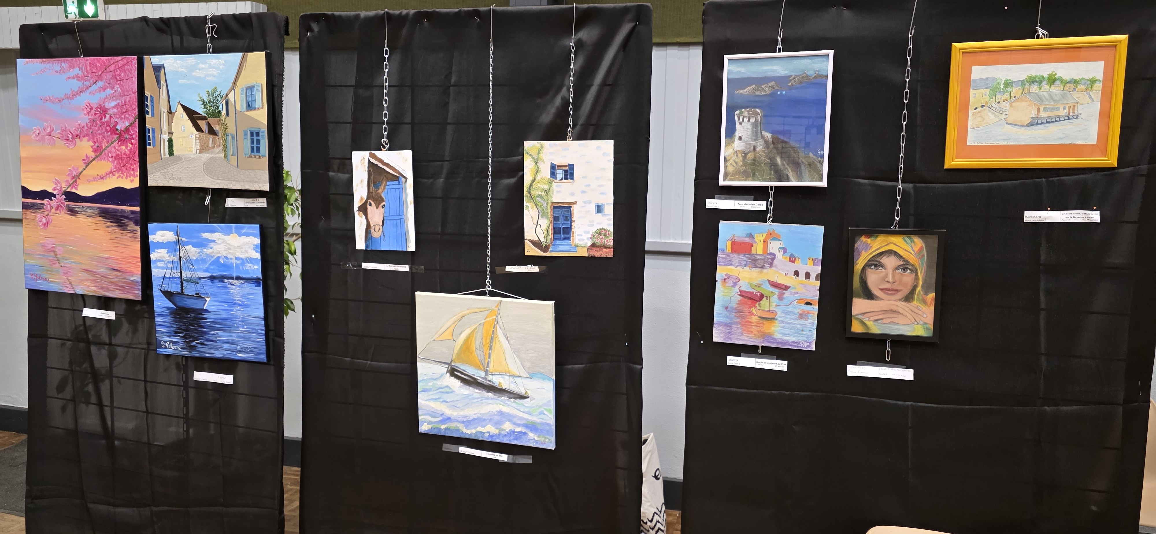Peinture : realisations de nos adherents  - 3