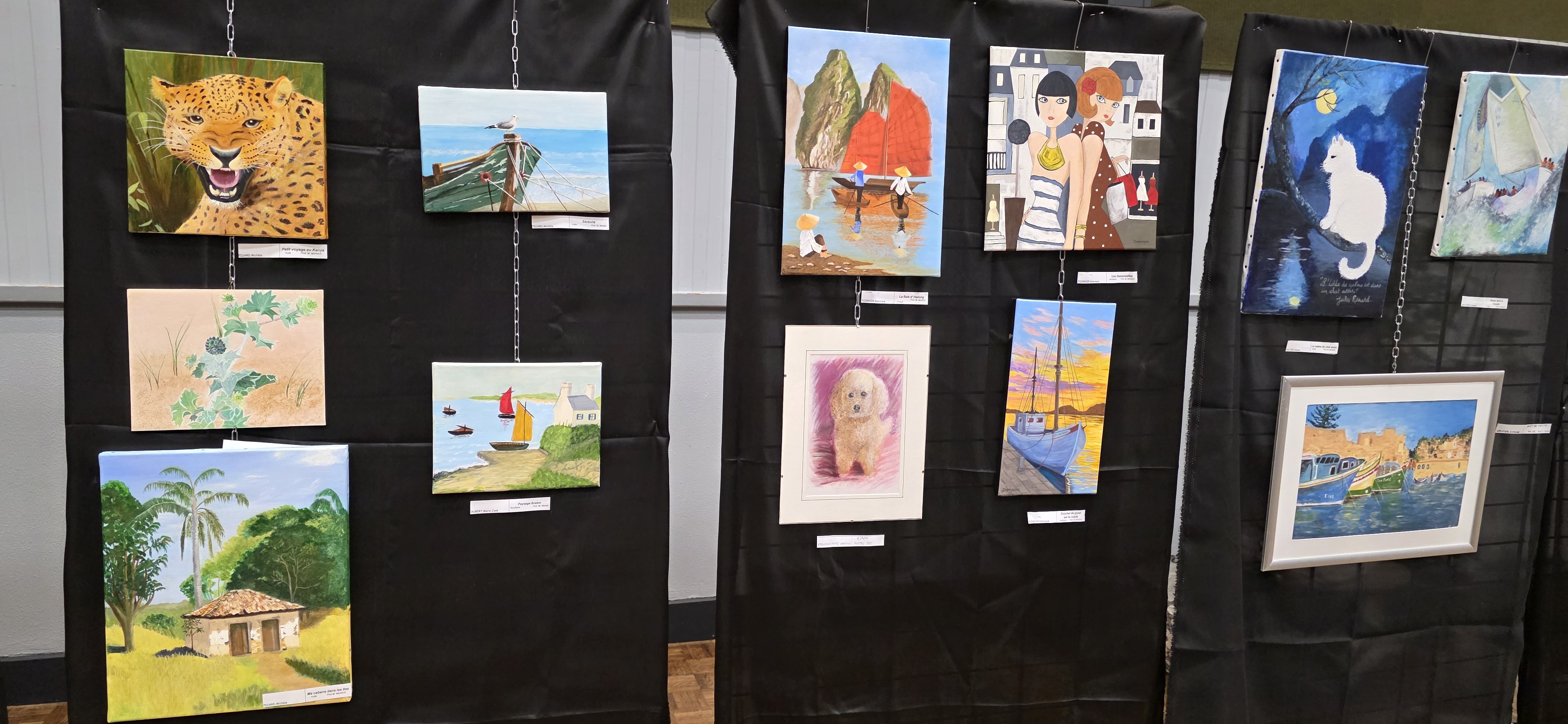 Peinture : realisations de nos adherents  - 4