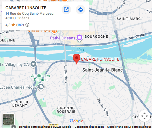 Cabaret l insolite adresse