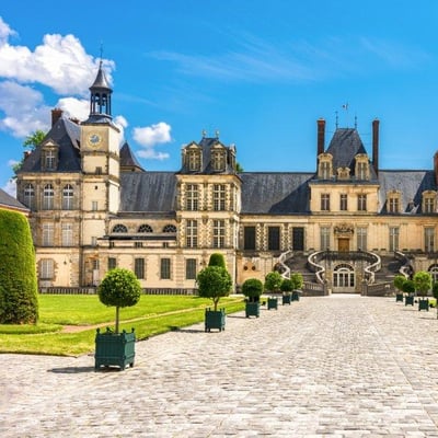 Le chateau de fontainebleau